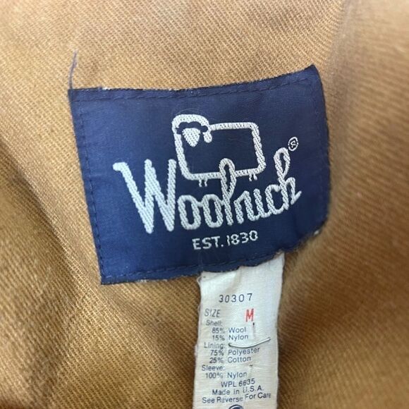 Woolrich Vintage Buffalo Plaid Hunting Coat Jacket - Picture 4 of 5